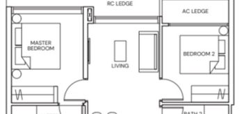 Terra-Hill-Floor-Plan-2-Bedroom-Type-B1