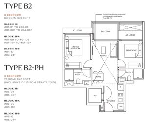 Terra-Hill-Floor-Plan-2-Bedroom-Type-B2
