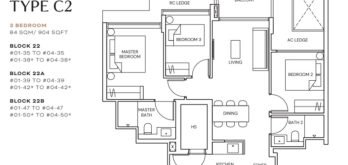 Terra-Hill-Floor-Plan-3-Bedroom-Type-C2