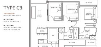 Terra-Hill-Floor-Plan-3-Bedroom-Type-C3