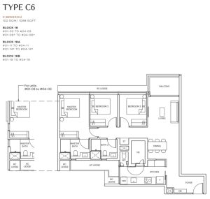 Terra-Hill-Floor-Plan-3-Bedroom-Type-C6